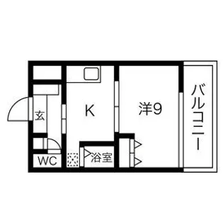 メルヴェーユ45【4階】の間取り