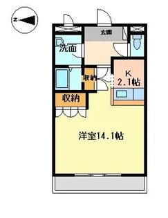 F・ロッシュ【303号室】の間取り