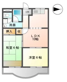 サンシャイン香久山【3階】の間取り