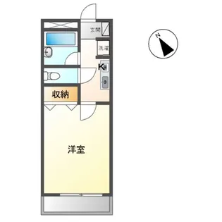 グリーンヒルズ図書館通り【2階】の間取り