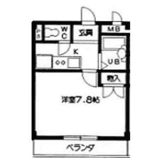 グリーンヒルズ山田8【102号室】の間取り