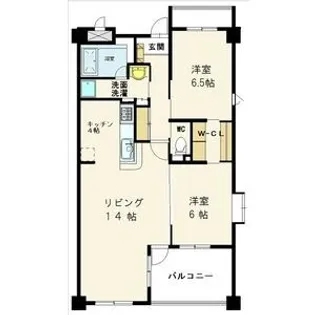 ボヌール【2階】の間取り