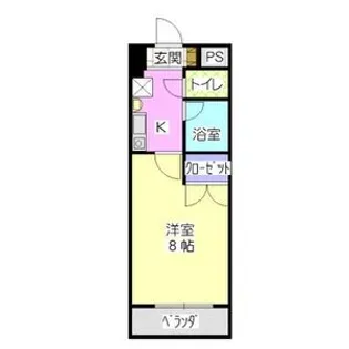 アミティエⅠ【1階】の間取り