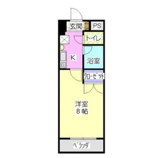 アミティエⅠ【1階】の間取り