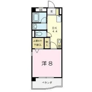 プラムワン【3階】の間取り