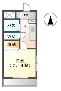 アメニティハイツ【2階】の間取り