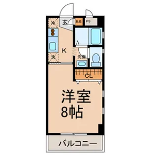 サンハイム長久手【1階】の間取り