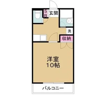 メゾン・ド・エスポワール【1階】の間取り