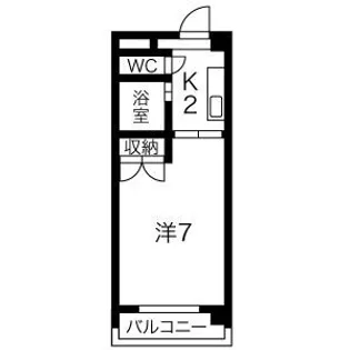 ラ・ティファール【3階】の間取り
