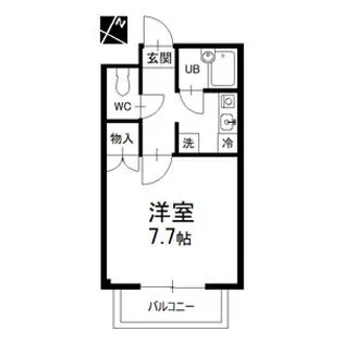 サンポート浅井【2階】の間取り