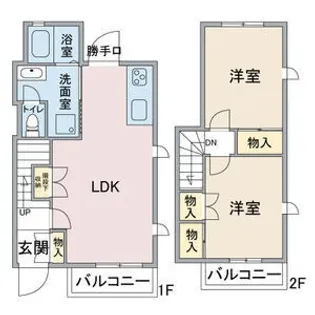 SUNSUN藤塚【1階】の間取り