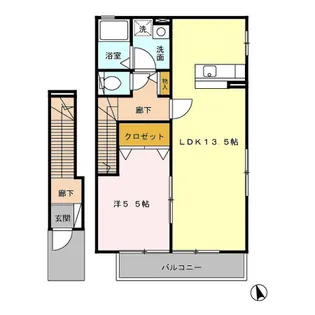 エステート和合 C【2階】の間取り
