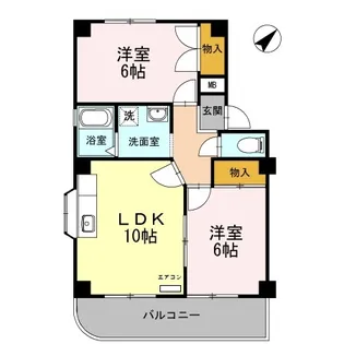 トレゾアQ【2階】の間取り