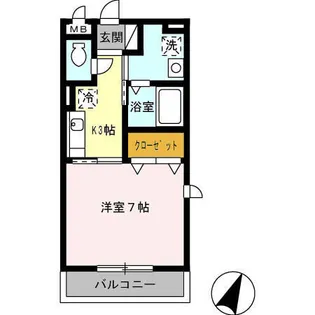 アルテール【3階】の間取り