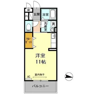 ヴェリエーロ【2階】の間取り