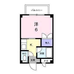 ニューボストン【1階】の間取り