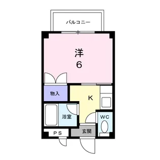 ニューボストン【1階】の間取り