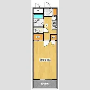 ハイツ・エム【2階】の間取り