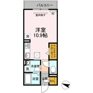 CASA SOLEFINADA【1階】の間取り