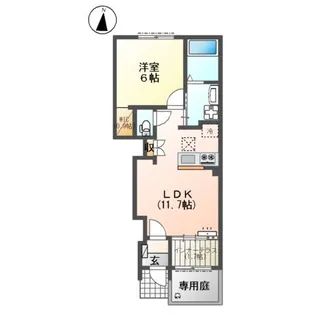 HALTIA(ハルティア)【1階】の間取り