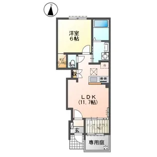 HALTIA(ハルティア)【1階】の間取り