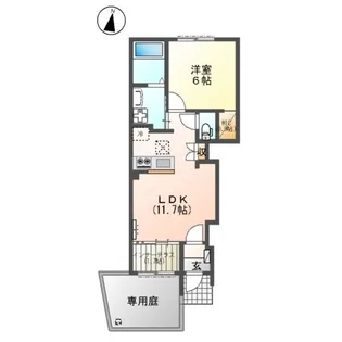 HALTIA(ハルティア)【1階】の間取り