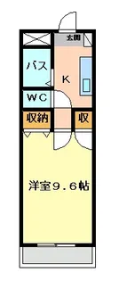 ハイツ・エム【2階】の間取り