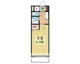 ハイツ原PartⅡ【6階】の間取り