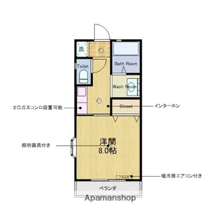 ハイム船橋A棟・B棟【2階】の間取り