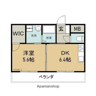 ペティ21【3階】の間取り
