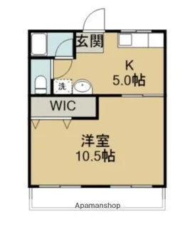 エクアブル【202.号室】の間取り