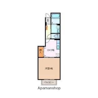 グリーンタウン壱番館【1階】の間取り
