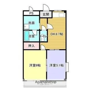 フィリップマーロウ【2階】の間取り