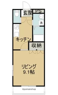 エスポワール【101.号室】の間取り