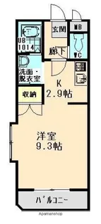 ユーミー小杉【2階】の間取り