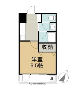 サンハイム山分 B棟【1階】の間取り