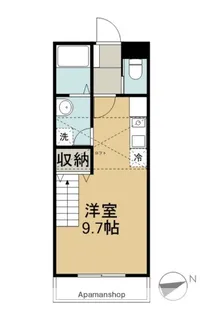 松本台イースト【207号室】の間取り