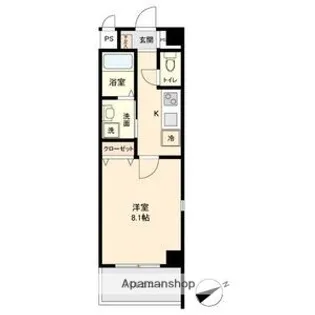 WILLDO四日市鵜の森【5階】の間取り