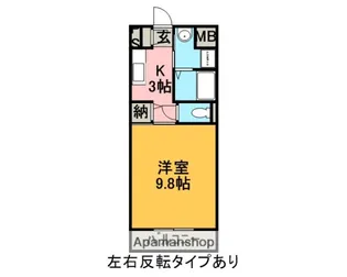 アーバンスカイ【2階】の間取り