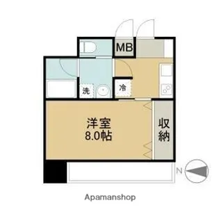 M'Sビレッジ【605.号室】の間取り