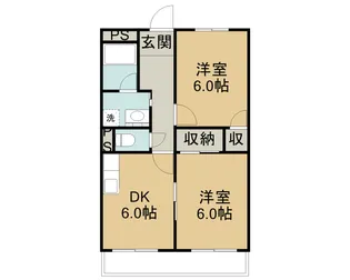 グランメールときわ【2階】の間取り