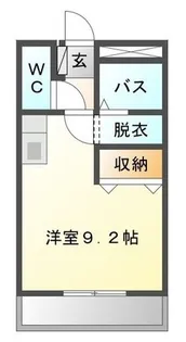 イーストバレーJR【2階】の間取り