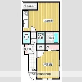 サニーヒルズ八千代台【2階】の間取り