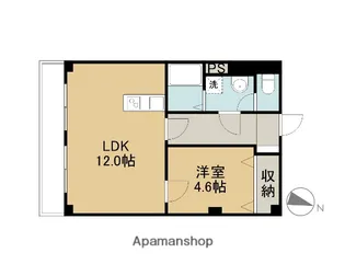 メゾン三幸【5階】の間取り