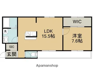 メゾン三幸【7階】の間取り