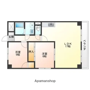 ファクタービル【3階】の間取り