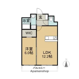 アネックス【305号室】の間取り