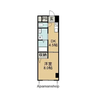 グランデ鵜の森【6階】の間取り