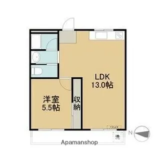 ドエル本郷【3階】の間取り