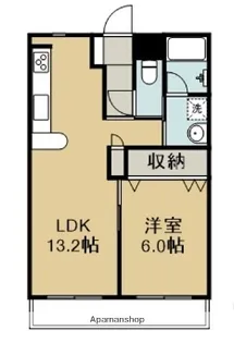 BOA SORTE KAZU【2階】の間取り